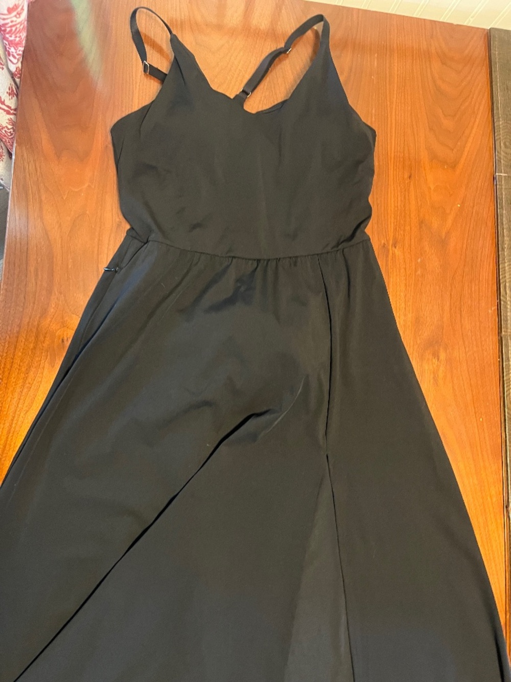 Black Athletic Dress with built-in shorts